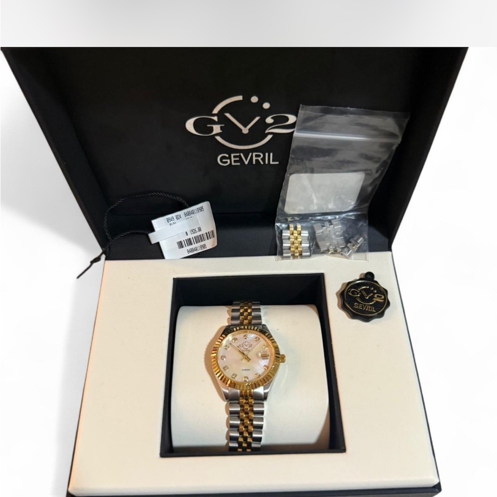 EVRI Gold and Silver Women's Watch